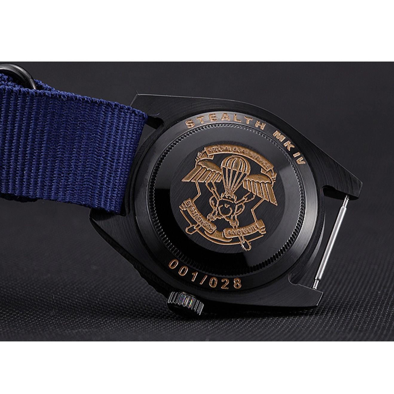 Rolex aaa copy Rolex Stealth Submariner 621994 Blue 0718